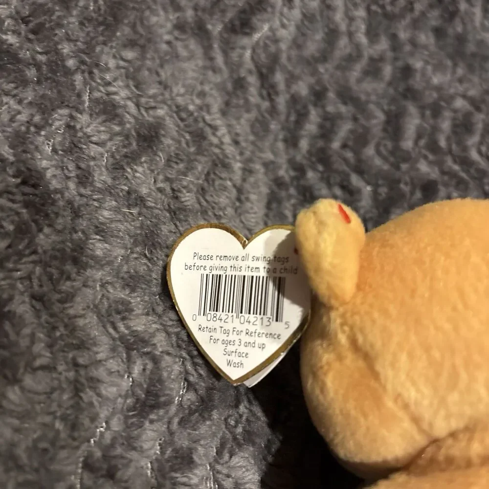 Ty Beanie Babies Lot of 4 Hope, Tuffy, Roam, Bruno